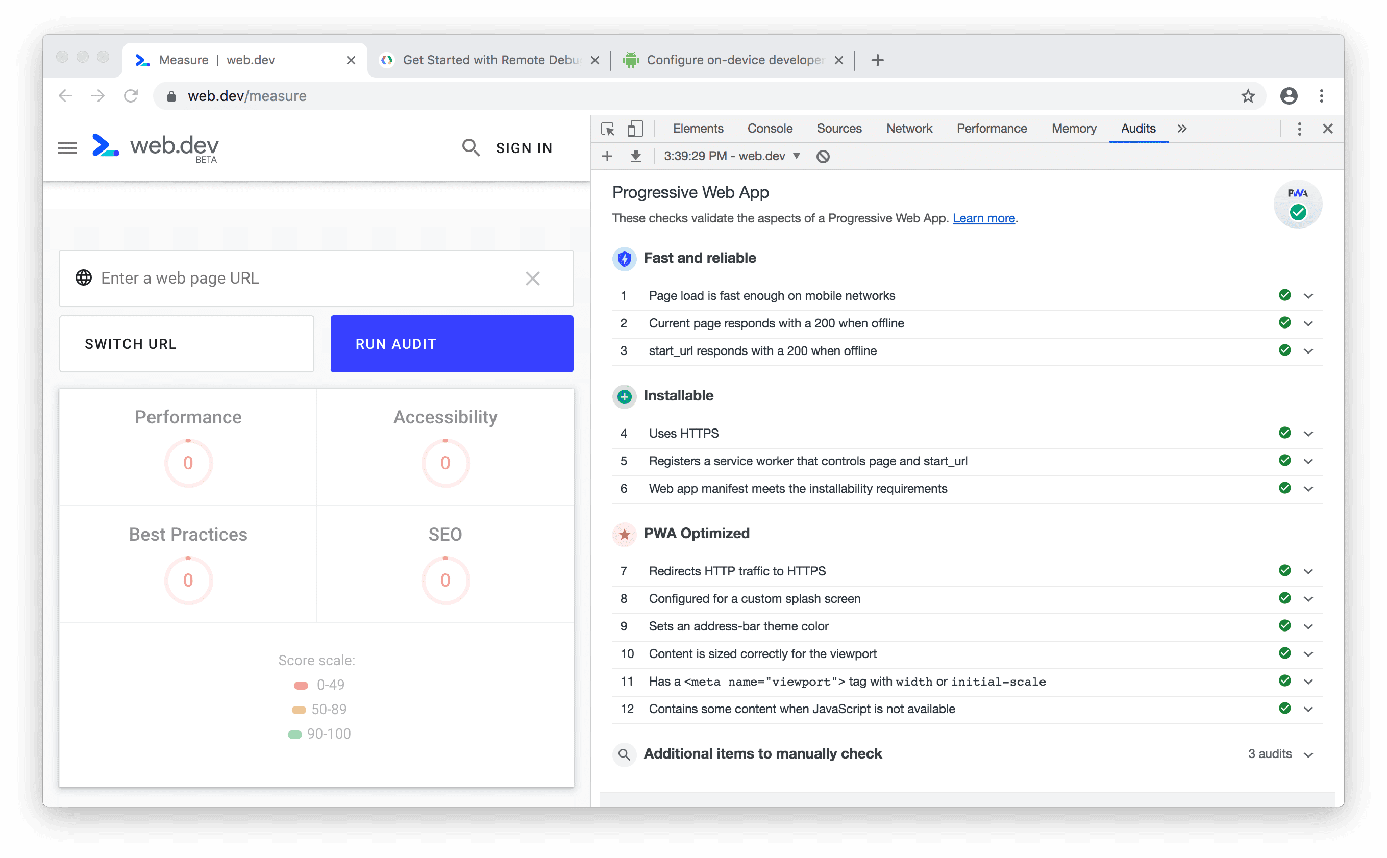 O novo sistema de pontuação de selos para a categoria de PWA