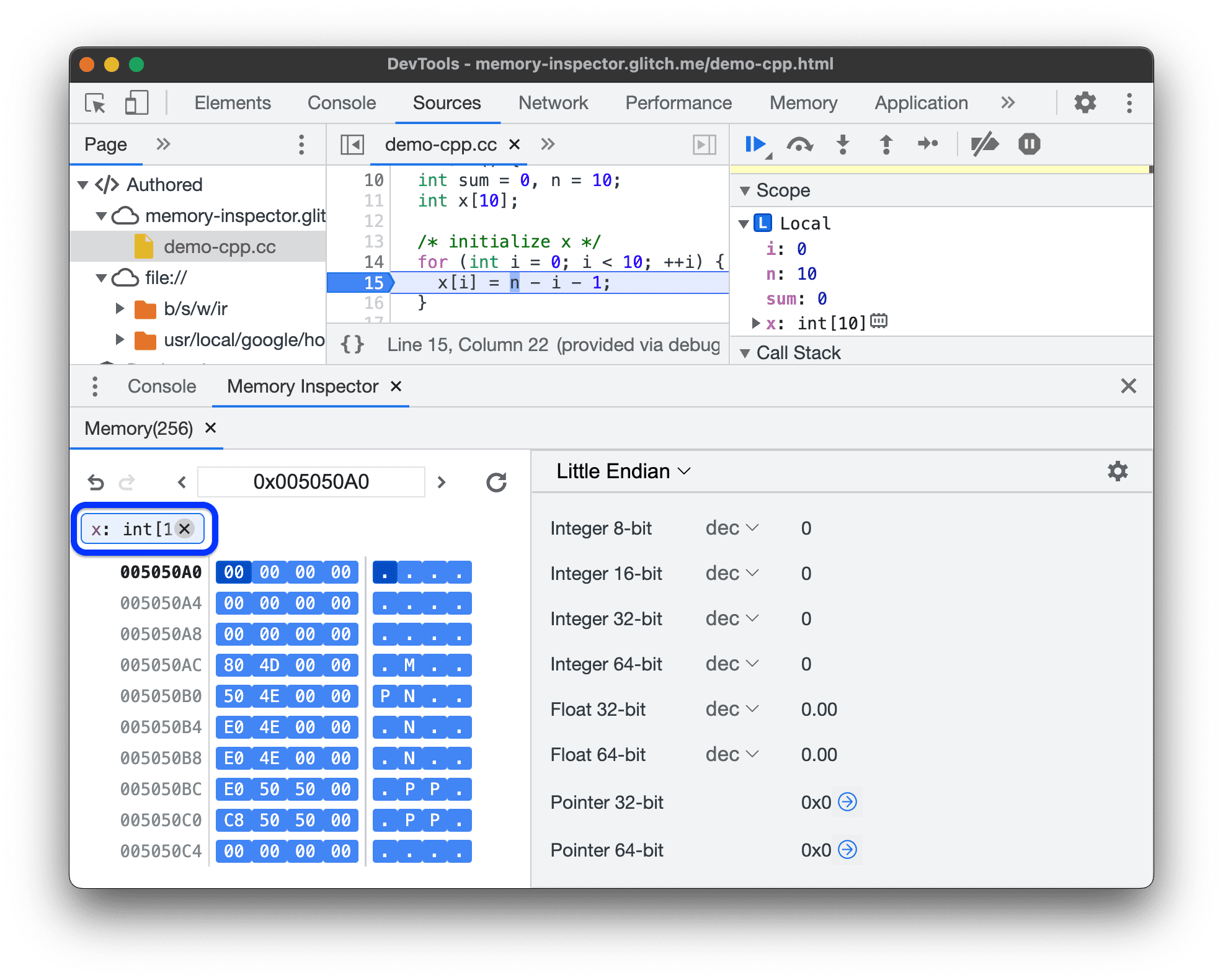 Stop highlighting object memory.